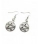 Pentagram Earrings Pentacle Protection Elements