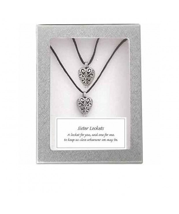 Cathedral Sisters Heart Locket Pendants