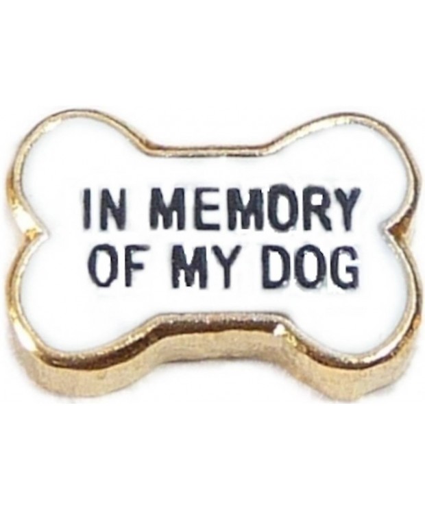 Memory Dog Floating Locket Charm