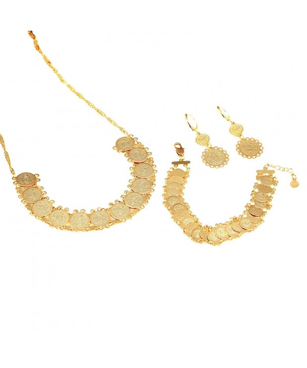 Gold Jewelry Ethiopian Bracelet Earrings