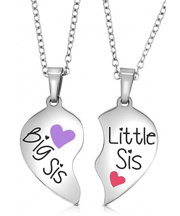 Matching Sisters Necklace Jewelry Friends