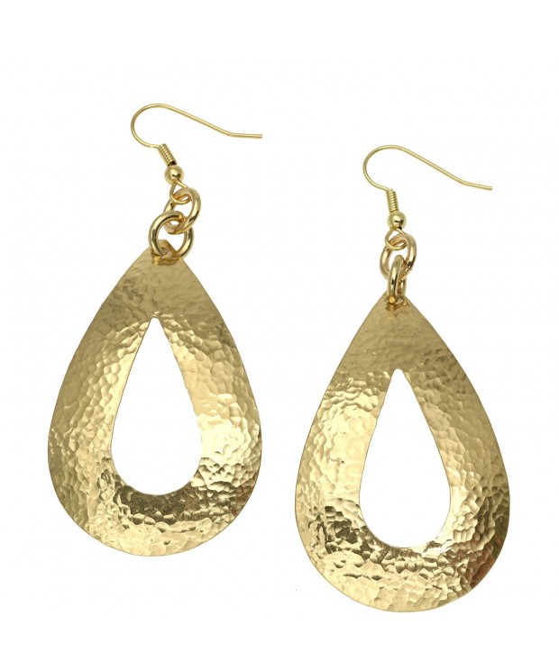 Hammered Earrings John Brana Jewelry