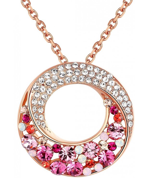 Multi Stone Swarovski Elements Crystal Necklace