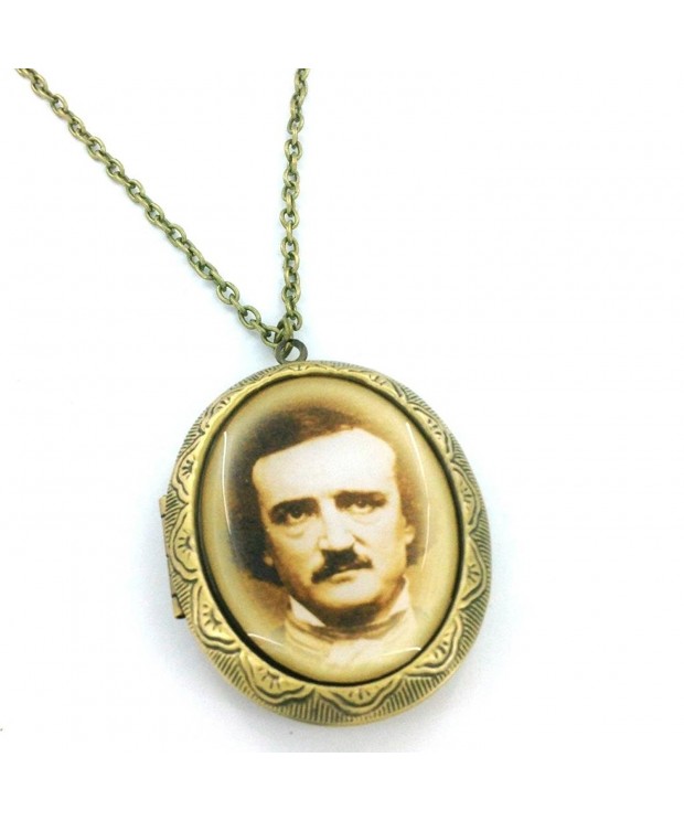 Edgar Allan Portrait Locket Necklace