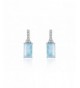 Sterling Jewelry Larimar Earrings Gemstone