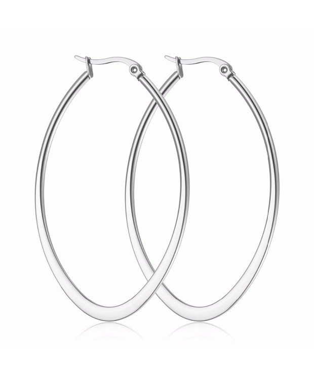 COOL Stainless Teardrop Earrings Hypoallergenic