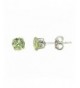 Sterling Silver Light Zirconia Earrings