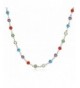 Bria Lou Flashed Multi Color Necklace