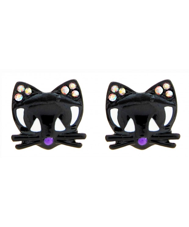 DaisyJewel Halloween Fortune Black Earrings