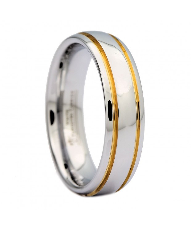 MJ Polished Tungsten Carbide Stripes