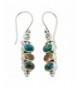 NOVICA Reconstituted Turquoise Sterling Earrings