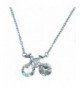 Helen Lete Rhinestone Sterling Necklace