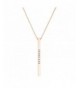 Rosemarie Collections Vertical Necklace Fearless