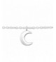 Atik Jewelry Silver Moon Anklet