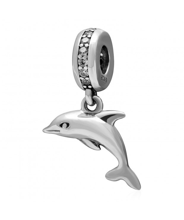 Dolphin Authentic Sterling Silver Bracelet