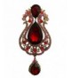 TTjewelry Vintage Teardrop Austria Crystal