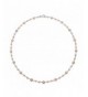 Sterling 3 5 5mm Cultured Freshwater Necklace