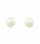 Classic Champagne Color Pearl Earrings