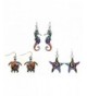 DianaL Boutique Earrings Seahorse Starfish