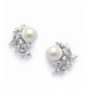 Mariell Cluster Wedding Earrings Bridesmaids