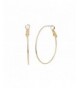 Rosemarie Collections Hypoallergenic Thin Earrings