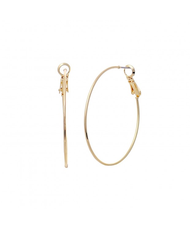 Rosemarie Collections Hypoallergenic Thin Earrings