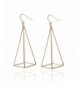 Fashion Blogger Triangle Steampunk Earrings