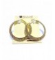 Crystal Iridescent Rhinestone Earrings Hoops