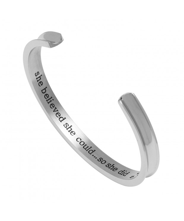 Liuanan Stainless Bracelet Believed Inspirational