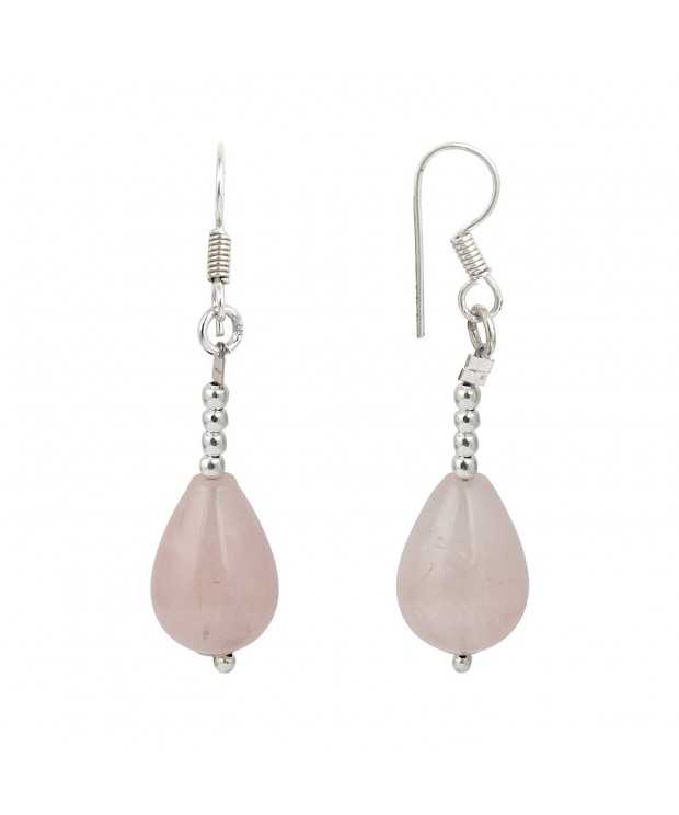 Pearlz Ocean Gemstone Dangling Earrings