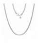 European Charm Necklaces Loster Silver