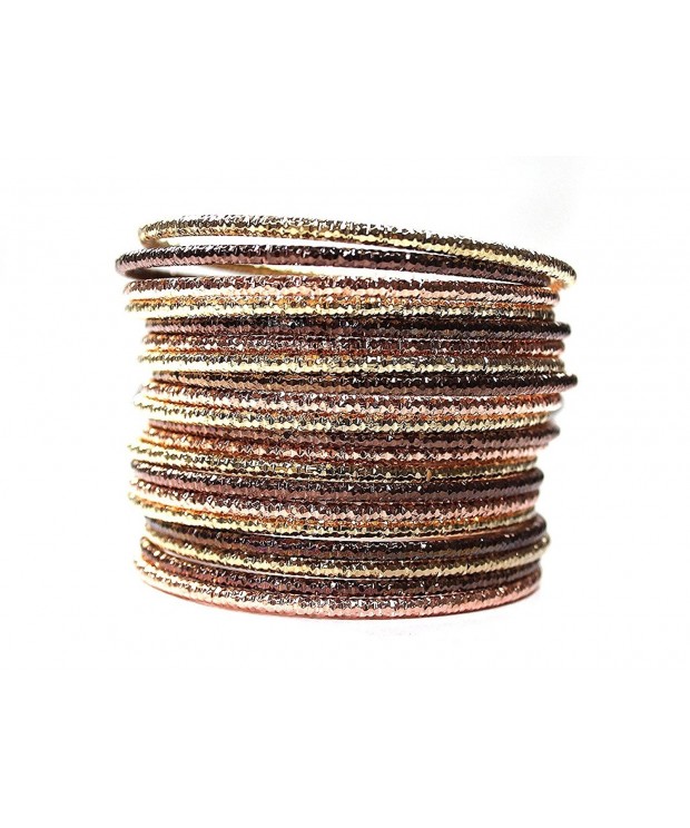 Bohemian Diamond Layering Bangles Bundle