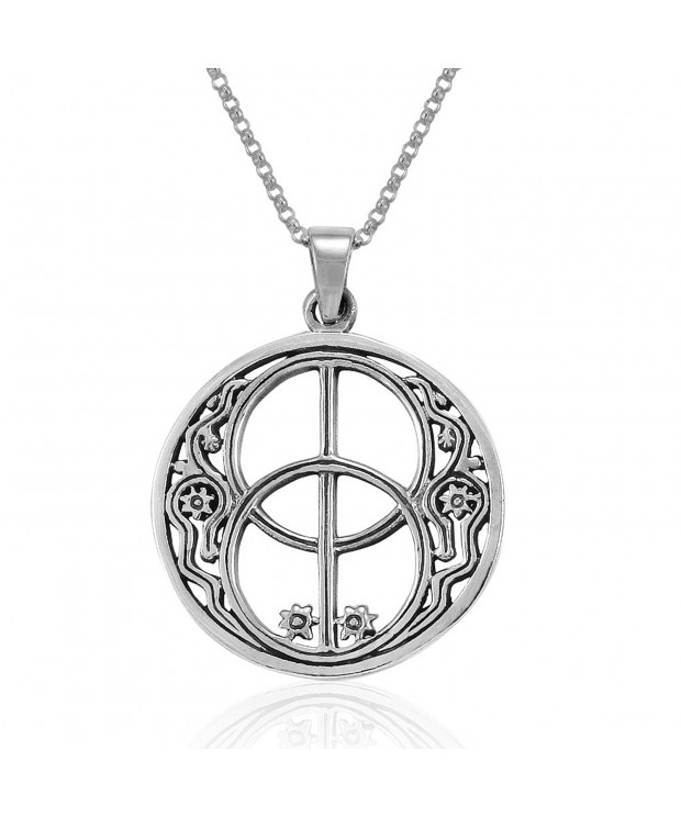 Sterling Silver Chalice Glastonbury Necklace