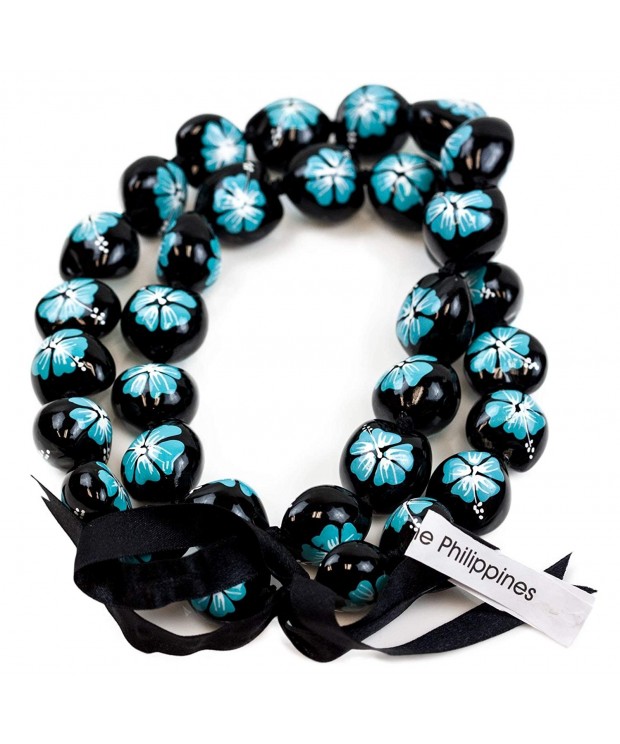 Barbra Collection Hawaiian Hibiscus Turquoise