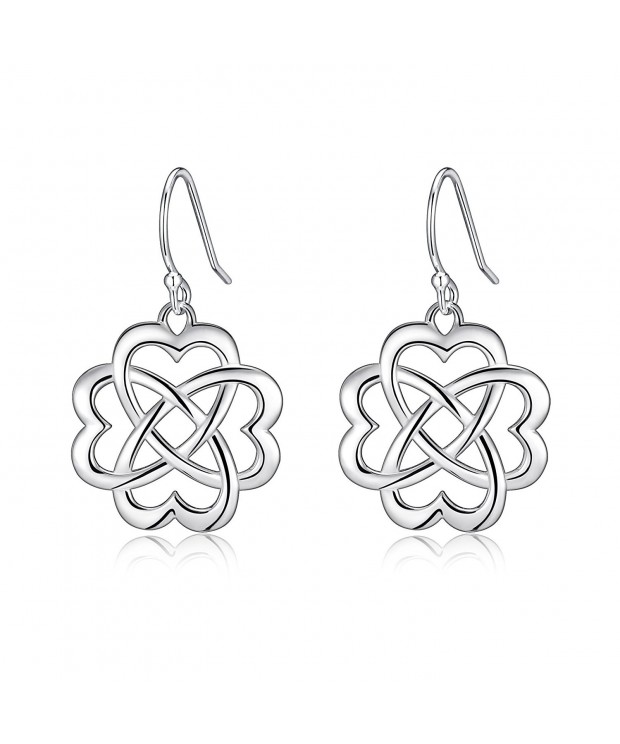 Highly Polished Sterling Filigree Earrings