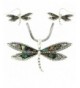 DianaL Boutique Silvertone Beautiful Dragonfly