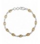 NOVICA Citrine Sterling Bracelet Romantic