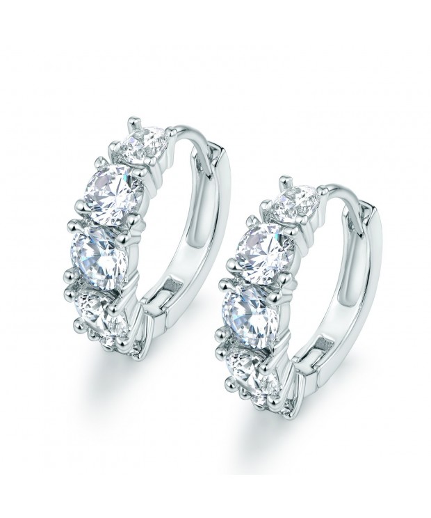 MASOP Zirconia Earrings Wedding Jewelry
