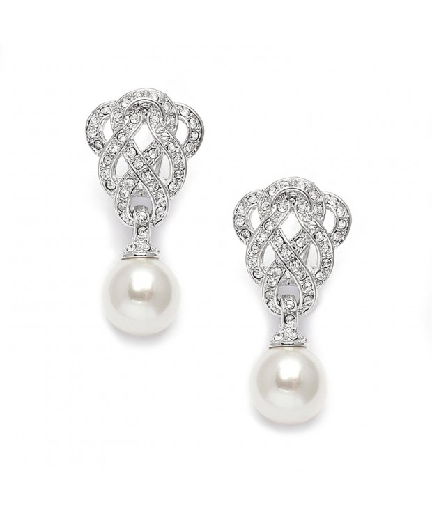 Mariell Vintage Earrings Wedding Brides