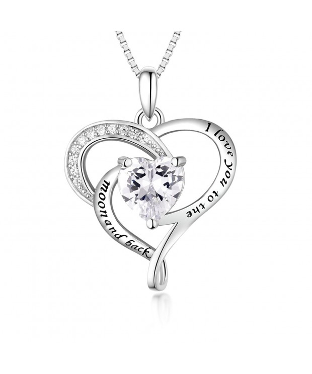 Sterling Silver Necklace Heart Pendant