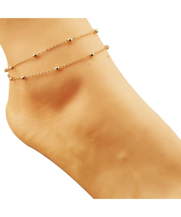 Baishitop Double Bracelet Jewelry Barefoot