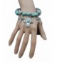 Elastic Bracelet Fashion Jewelry Turquoise