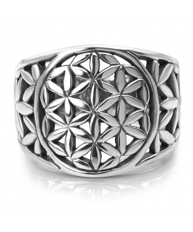 Sterling Silver Detailed Mandala Filigree