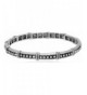 BCBGeneration Textured Wrapping Rhodium Bracelet