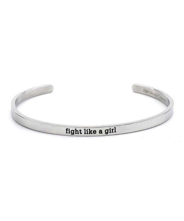 Fight Like Girl Skinny Bracelet