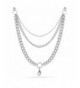 28 Layered Chain Floating Lockets