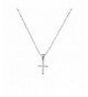 Sterling Zirconia Pendant Necklace Jewelry