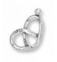 Corinna Maria Sterling Silver Pretzel Charm