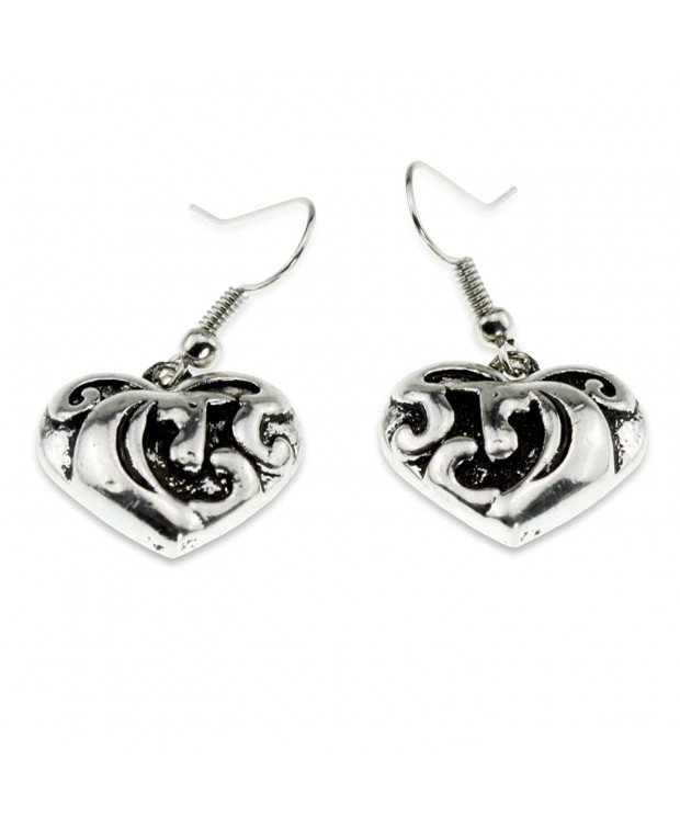 Dangle Antique Silver Earring Valentine