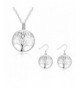 Kebaner Fashion Necklace Earrings Sterling